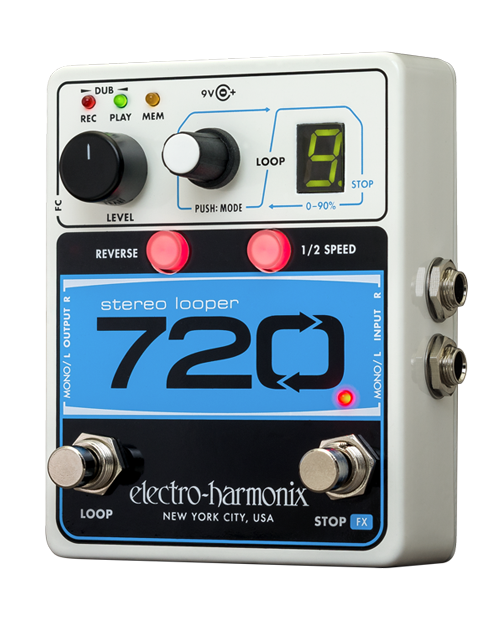 Electro-Harmonix 720 Stereo Looper -efektipedaali.