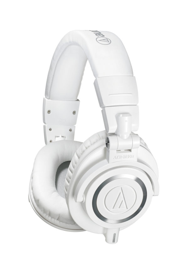 Audio-Technica ATH-M50x studiokuulokkeet - Valkoiset.