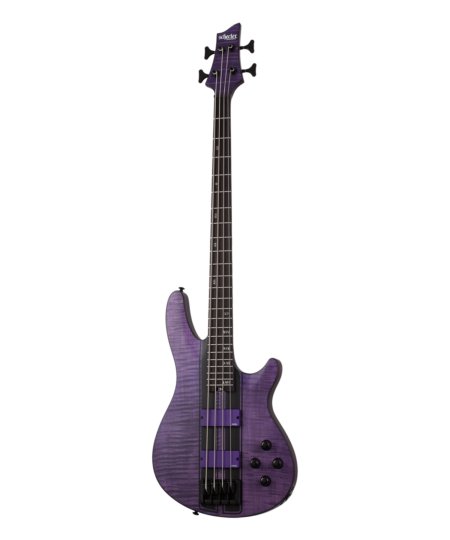 Schecter C-4 GT Satin Trans Purple -bassokitara.