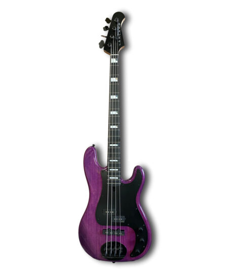 Lakland Skyline 44-64 GZ Transparent Purple -bassokitara.