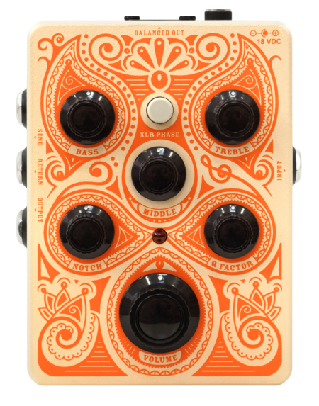 Orange acoustic pedal