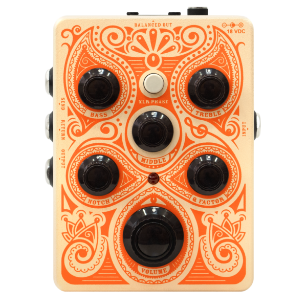 Orange acoustic pedal